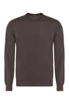 Drumohr Merino Wool Sweater In Grey