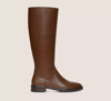 Stuart Weitzman City Zip Knee-high Boot The Sw Outlet In Espresso