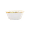 Vietri Italian Bakers Small Square Baker In White