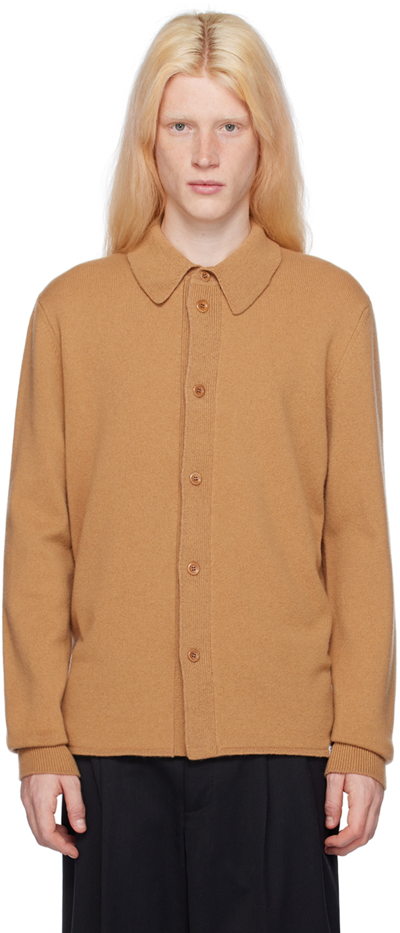 Norse Projects Tan Martin Cardigan In 2001 Camel