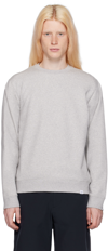 NORSE PROJECTS GRAY VAGN SWEATSHIRT