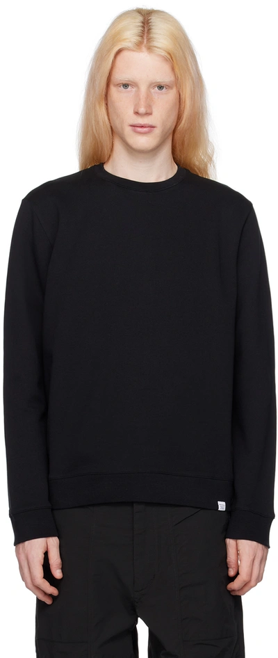 Norse Projects Vagn Organic Cotton-jersey Sweatshirt In Black