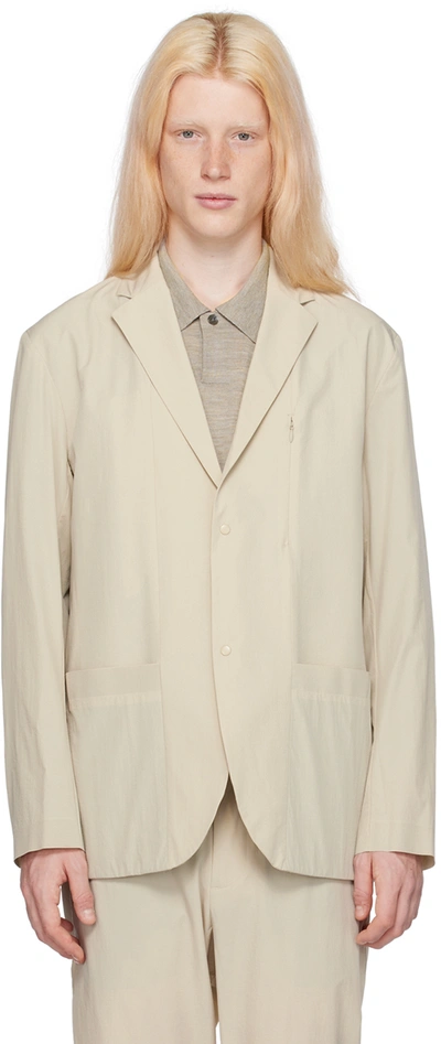 Norse Projects Beige Emil Blazer In 0920 Light Khaki