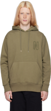 NORSE PROJECTS KHAKI ARNE HOODIE