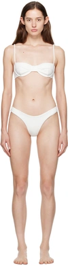 Haight Off-white Vintage & Leila Bikini In 0014 Off White