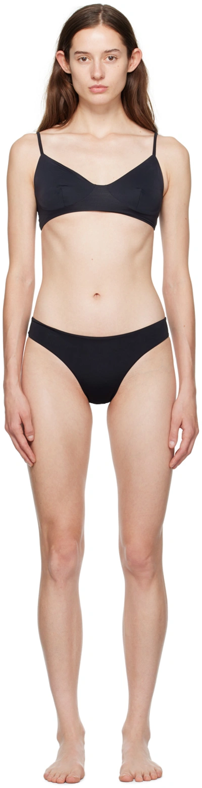 Haight Black Daniele & Basic Bikini In 0001 Black