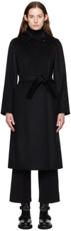 Max Mara Manuela Coat In 002 Black