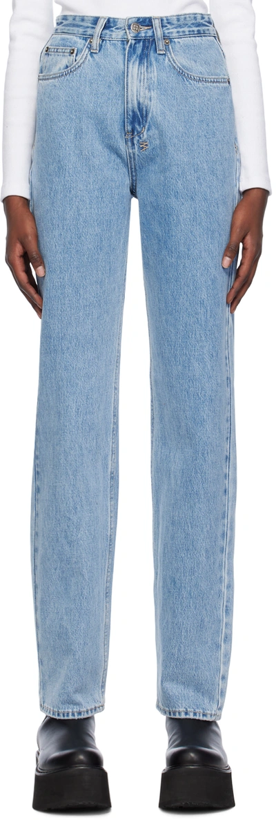 Ksubi Blue Playback Jeans In Denim