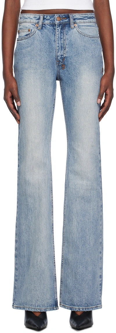 Ksubi The Soho Lifetime Bootcut Jeans In Blau