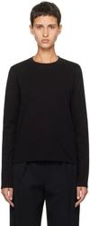 THE ROW BLACK SHERMAN LONG SLEEVE T-SHIRT