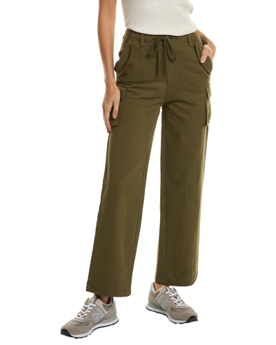 Madison Miles Cargo Pant In Green