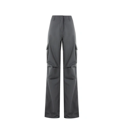 Coperni Tailored Cargo Trousers In Grey