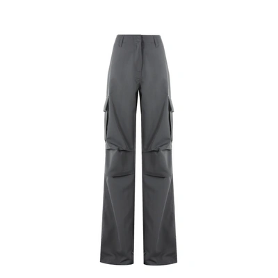 Coperni Tailored Cargo Pants In Gray