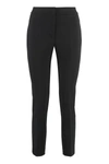 PESERICO PESERICO STRETCH GABARDINE CIGARETTE TROUSERS