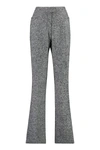 Tom Ford Tweed Flared Trousers In Multicolor