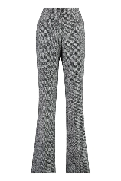 Tom Ford Tweed Trousers In Gray