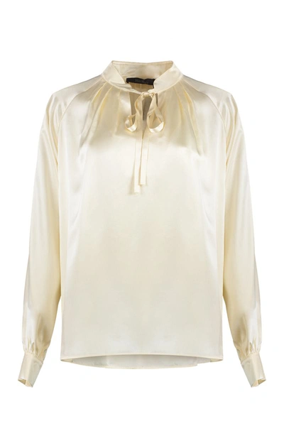 Max Mara Tamigi Shirt In Cream