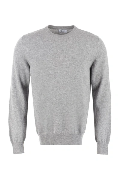 The (alphabet) The (knit) - Cashmere Sweater In Grey