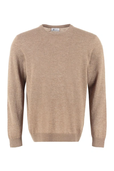 The (alphabet) The (knit) - Cashmere Sweater In Turtledove