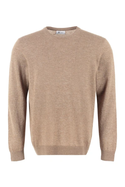 The (alphabet) The (knit) - Cashmere Sweater In Grey