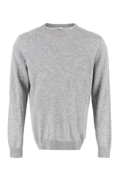 The (alphabet) The (knit) - Cashmere Sweater In Grey