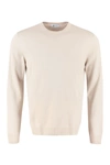 The (alphabet) Wool Jumper In Beige