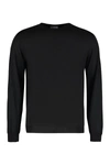 The (alphabet) Crew-neck Sweater In Black