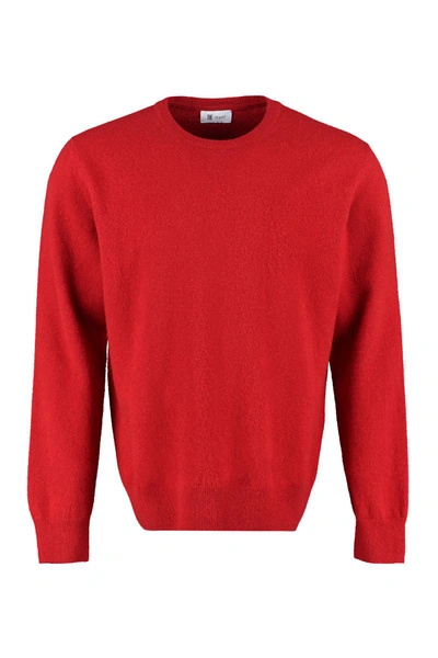 The (alphabet) The (knit) - Wool And Cashmere Pullover In Red
