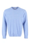 The (alphabet) Wool-blend Sweater In Blue