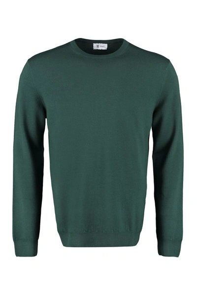 The (alphabet) The (knit) - Wool Pullover In Green