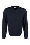 The (alphabet) Wool Sweater In Blue