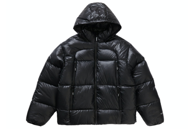 Pre-owned Supreme Featherweight Down Puffer Jacket Black