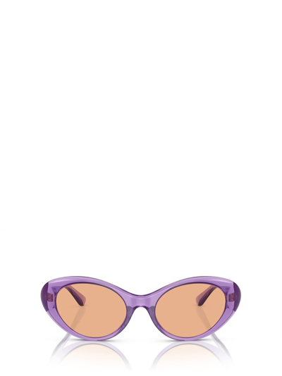 Versace Eyewear Cat In Purple