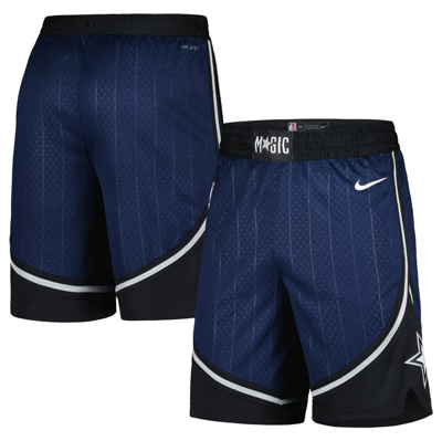 Nike Men's  Navy Orlando Magic 2023/24 City Edition Swingman Shorts
