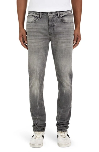 Prps Soundness Five Pocket Skinny Jeans In Gray In Grey