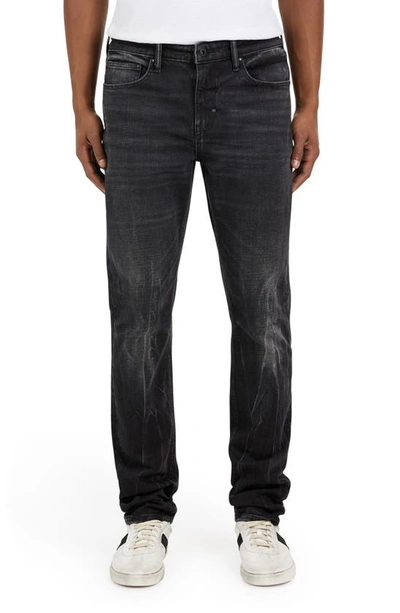 Prps Ecology Slim Fit Five Pocket Jeans In Black In Black Wash