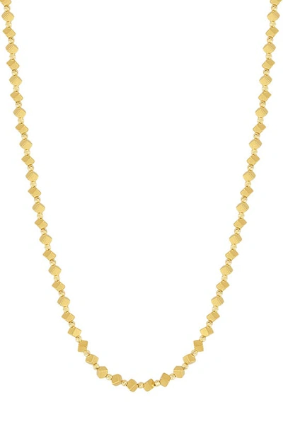 Bony Levy 14k Gold Mykonos Beaded Necklace In 14k Yellow Gold