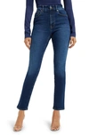 Good American Always Fit Good Legs Skinny Jeans In Indigo446