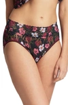 Hanky Panky Chevron-print Lace French Briefs In Am I Dreaming
