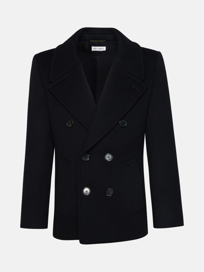 Saint Laurent Black Wool Blazer