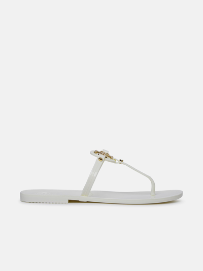 Tory Burch Infradito Mini Miller In Ivory