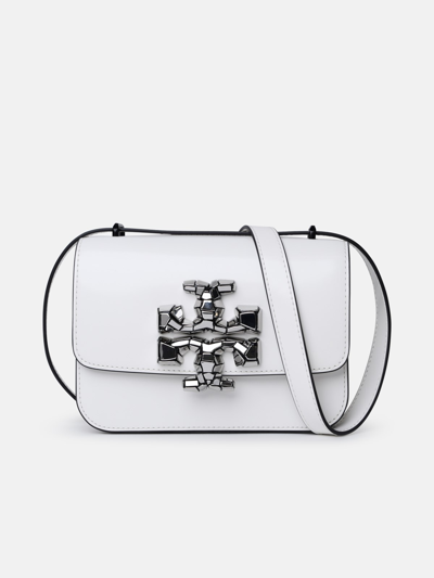 Tory Burch Tracolla Eleanor Piccola In White