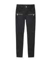 Anine Bing Remy Leather Skinny Trousers In Black