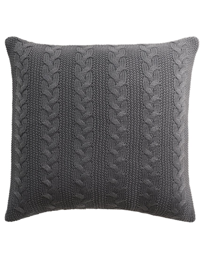 Allied Home Classic Cable Knit Pillow - Grey