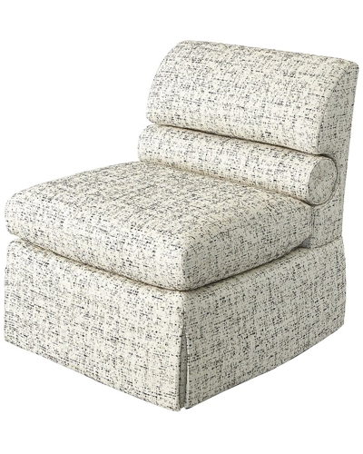 Global Views Ashley Childers For  Bolster Slipper Chair