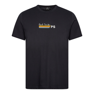 Paul Smith Stripe T-shirt In Navy