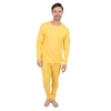 LEVERET MENS TWO PIECE COTTON PAJAMAS CLASSIC SOLID COLOR