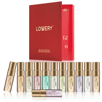 Lovery 12 Days Of Glow, 12-pc. Assorted Sampler Travel Perfume Gift Set In Multi