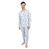 Leveret Christmas Mens Two Piece Cotton Pajamas Penguin In Multi