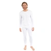 LEVERET MENS TWO PIECE THERMAL PAJAMAS